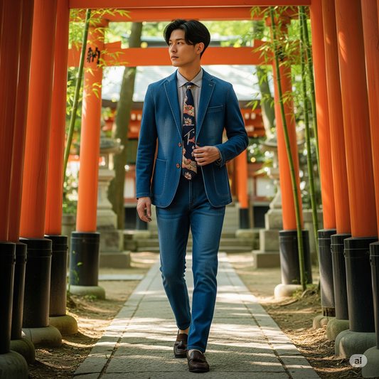 【DenimSuit】BeehiveJEANS basic 3piece🇯🇵