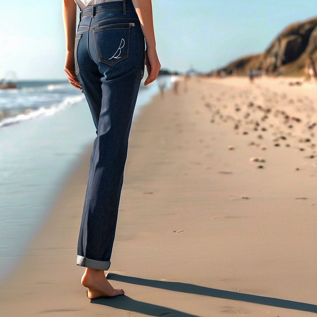 Beehive Selvedge Stretch – 14oz Japanese Denim/women's raw jeans🇯🇵