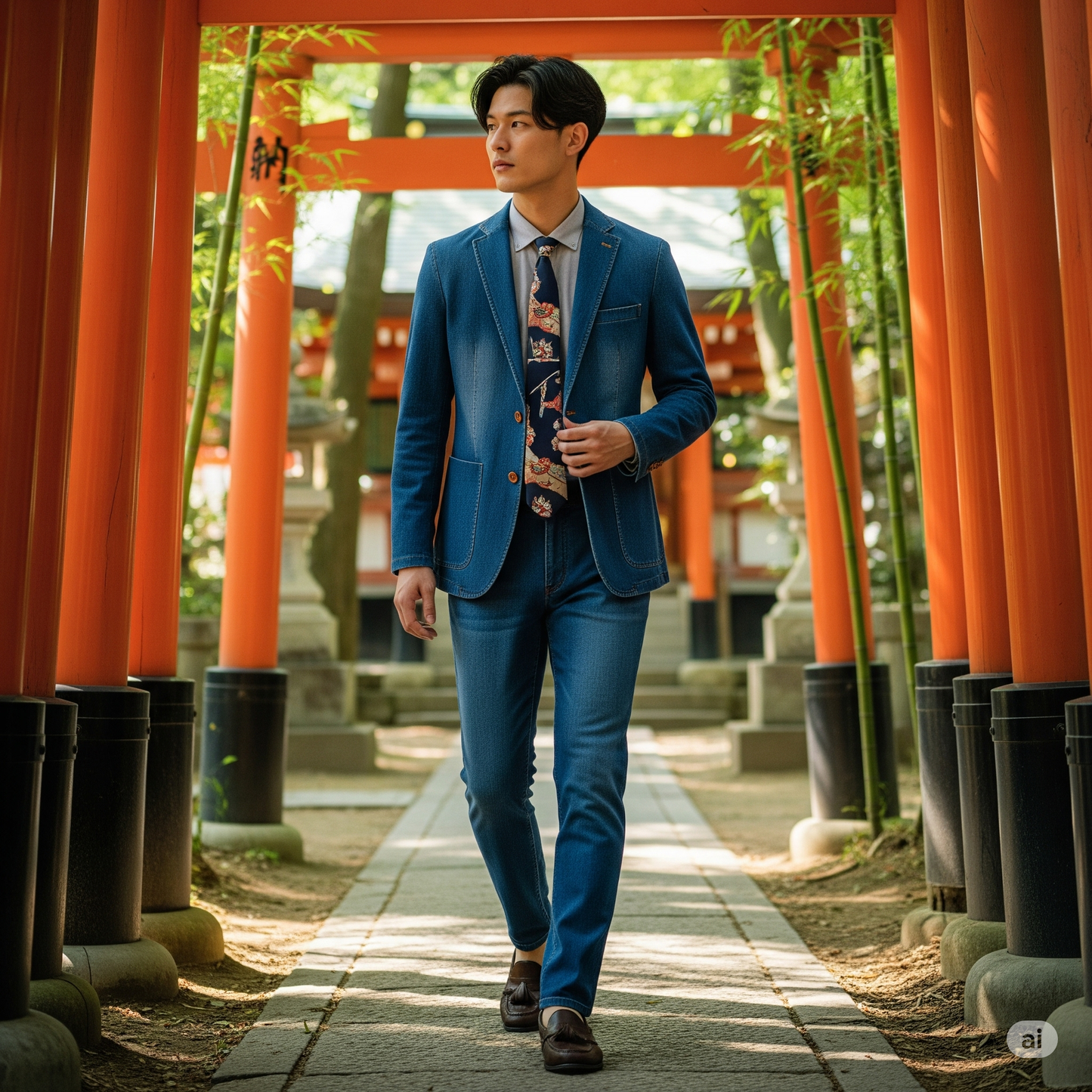 【DenimSuit】BeehiveJEANS basic 3piece🇯🇵